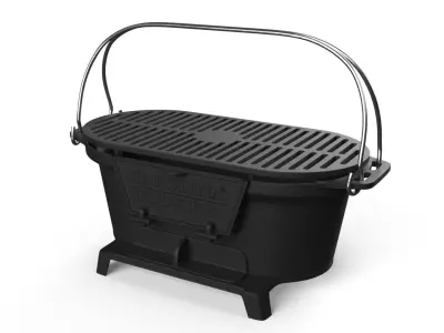 Charcoal Grills Collection 2 3D model