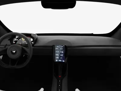 Mclaren Artura HQ Interior Exterior 3D model