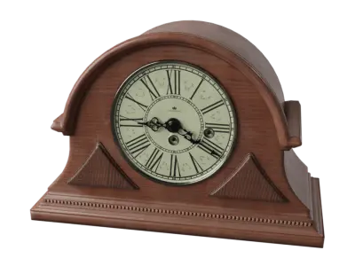  Wooden Antique Clock Model 