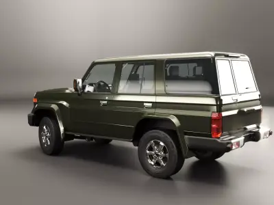 Generic 4WD Classic SUV 3D model