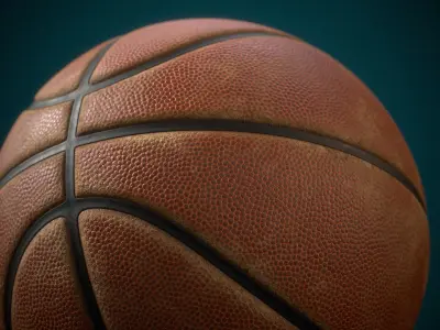 Dirty Basketball Ball - 01 3D model
