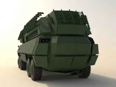 Heavy Armored Vehicle 3D model