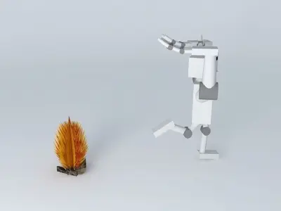 Cave Bot Vr.3 Free 3D model