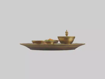 Pujathali Model Low-poly 3D model