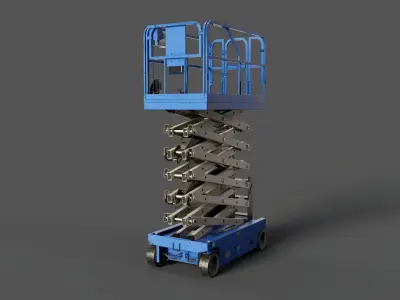 Lift crane 3D model
