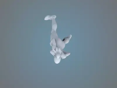 Modern Female Athlete Sculpture PM-67 3D print model