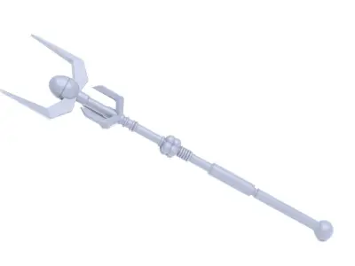 Vintage Vibro Spear 1-12 Scale Blackseries 3D print model