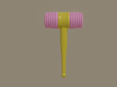 Toy Hammer 3D model