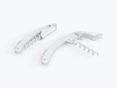 Bottle opener 3D model