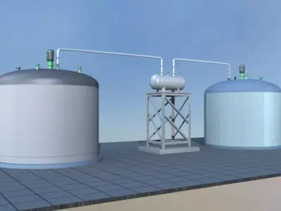 Industrial Equipment 3D model by zouyicg