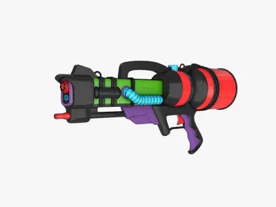 Toy Gun 5 3D model