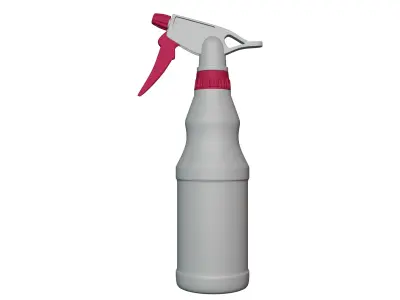 Hand sprayer Low-poly 3D model