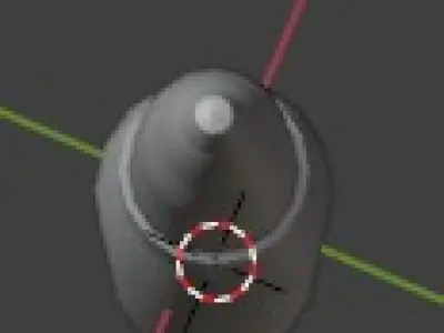 Mauser K98 Rifle Bullet 3D model