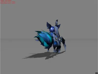 Nana Aqua Pura Low-poly 3D model
