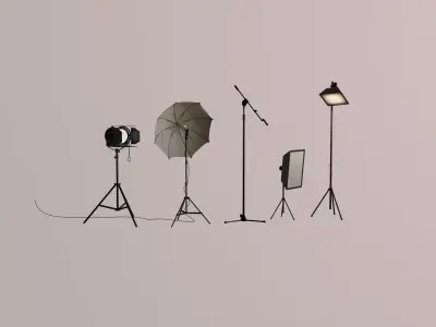 Lighting equipment Stage equipment 3D model