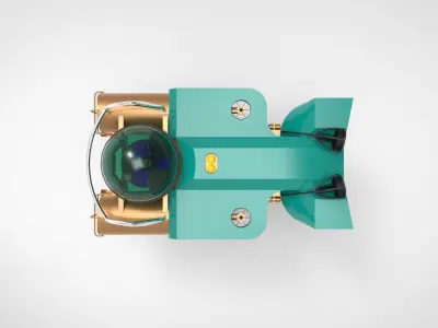 research submersible 3D model