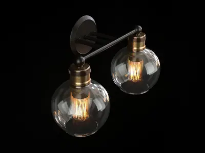 Breakwater Bay Nadya 2 light 3D model