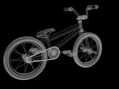  BMX bike 3D model