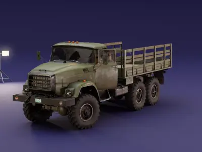 DCB K-133BYAT -Unbranded- Low-poly 3D model