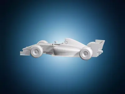 Race Car 3D Print Model 3D print model