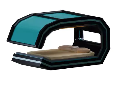 NeoOrbit Smart Bed Free low-poly 3D model