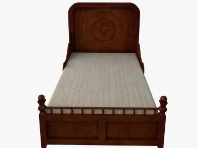 Old Bed 3D model