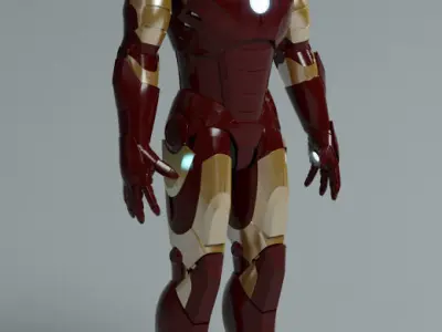 Iron Man mark 3 3D model