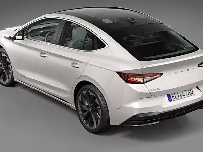 2022 Skoda Enyaq Coupe iV 3D model