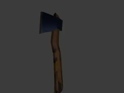 Hatchet Free low-poly 3D model