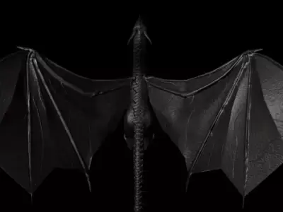 Dragon 3D model 11