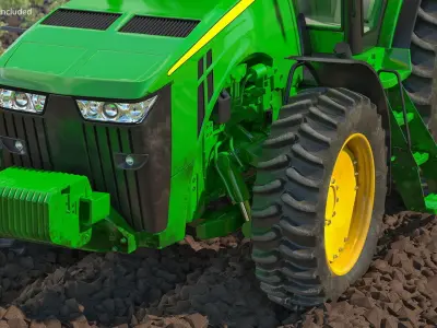 Multi-Controller Tractor 3D model