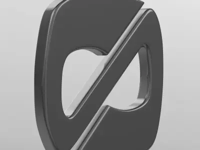 golaz logo 3D model