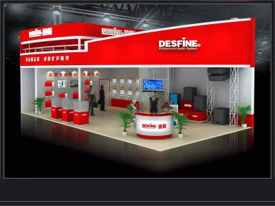 Exhibition - Area -6X12-3DMAX2009-020 3D model