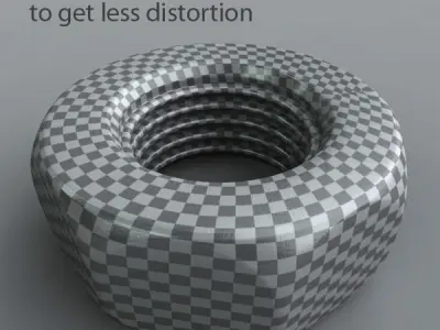 Metal Nut  Free 3D model