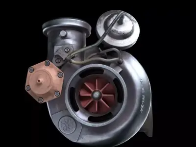 TURBO KIT 3D model