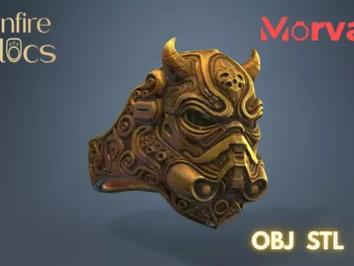 Ring Morvain  3D print model