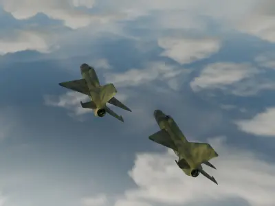MiG-21 3D model