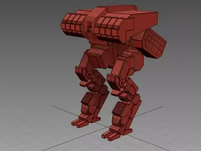 mech model robot Free 3D model