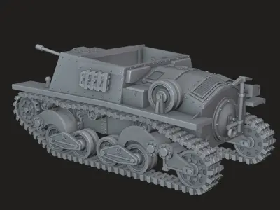 Semovente L40 da 4732 3D print model
