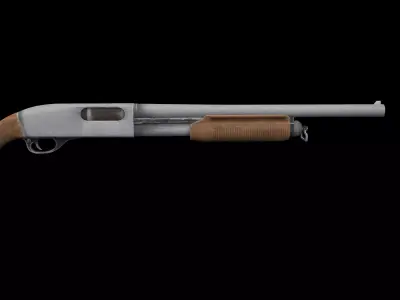 Shot Gun 3D model purchase
