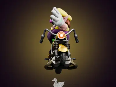Wario 3D print model
