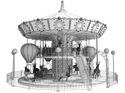 Amusement Park Toys Collections 3D model