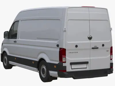 VW Crafter 2 Panel Van 3D model