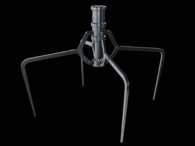 Metal Claw 15 with RIG 3D model