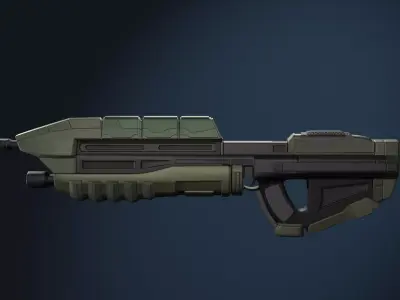 MA5B Assault Rifle 3D model