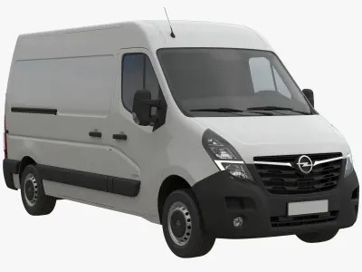 Opel Movano L2H2   2019 3D model