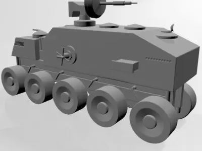 Juggernaut 01 3D model