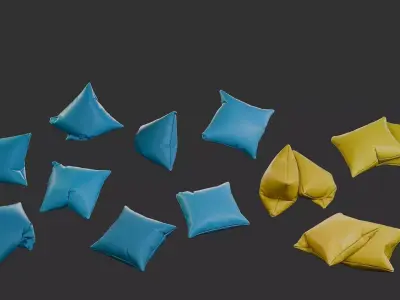 Pillows Pack 1 3D print model