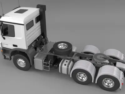 Mercedes-benzactros3348 AK 2005 3D model