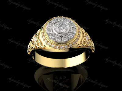 Gold N1162 3D print model